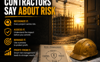 What Contractors Say About Risk