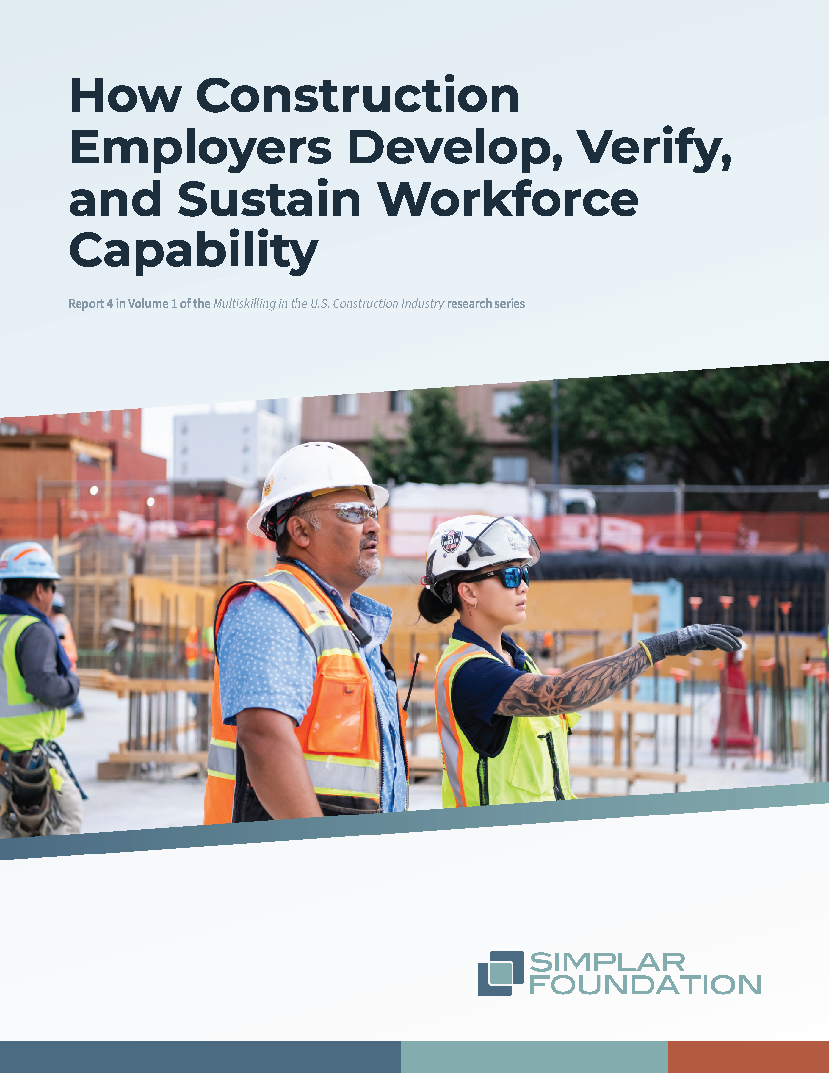 How Construction Employers Develop, Verify, and Sustain Workforce Capability report cover