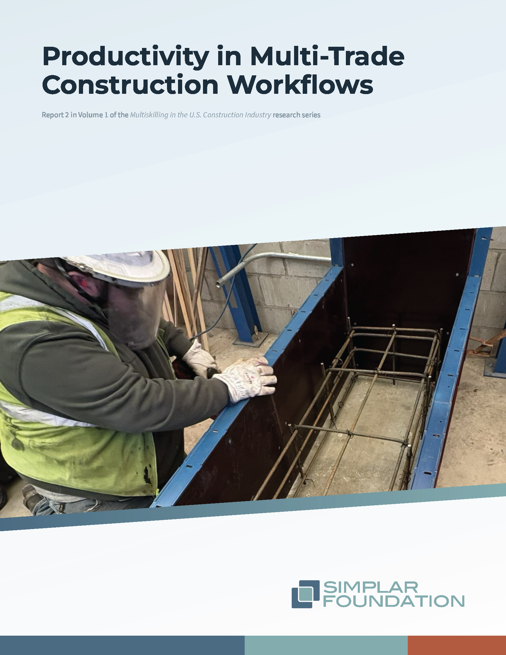 Productivity in Multi-Trade Construction Workflows report cover